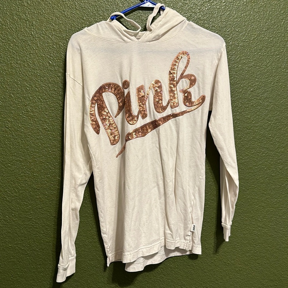 Like New Pink hoodies shirt